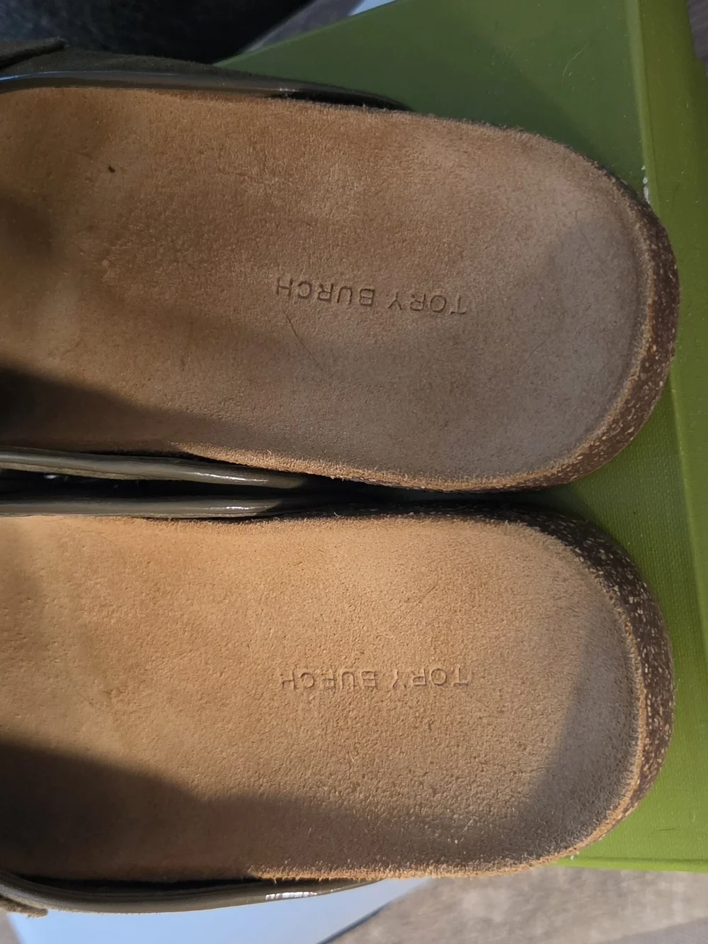 Tory Burch Everly Suede Clogs